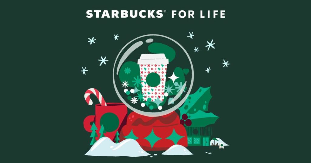 Starbucks for Life Instant Win Game