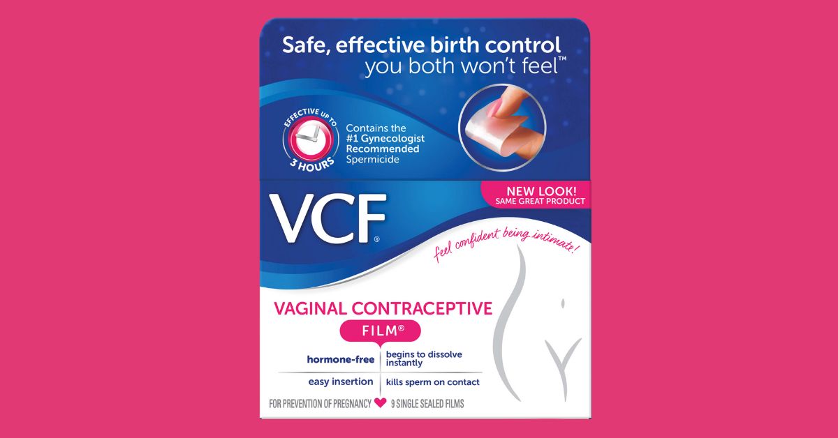 VCF Vaginal Contraceptive Film sample