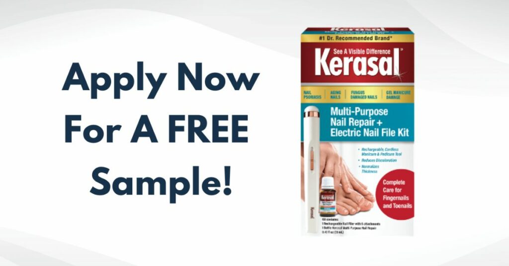 Free Kerasal Nail Repair and Electric Nail File Kit sample