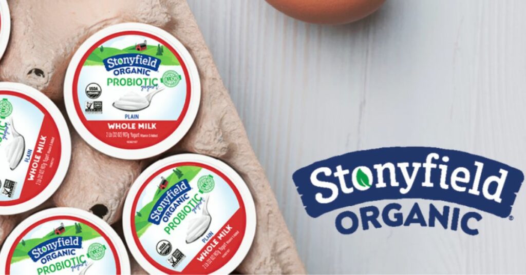 Free Stonyfield Yogurt