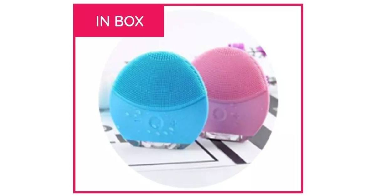 Free Waterproof Vibrating Facial Cleansing Brush