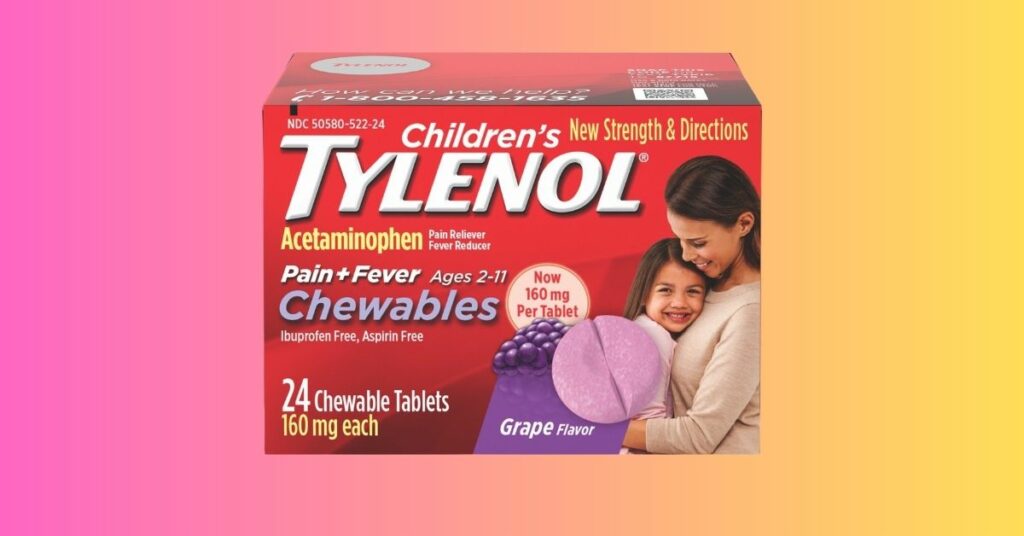 Children's TYLENOL Liquid & Chewable Tablets