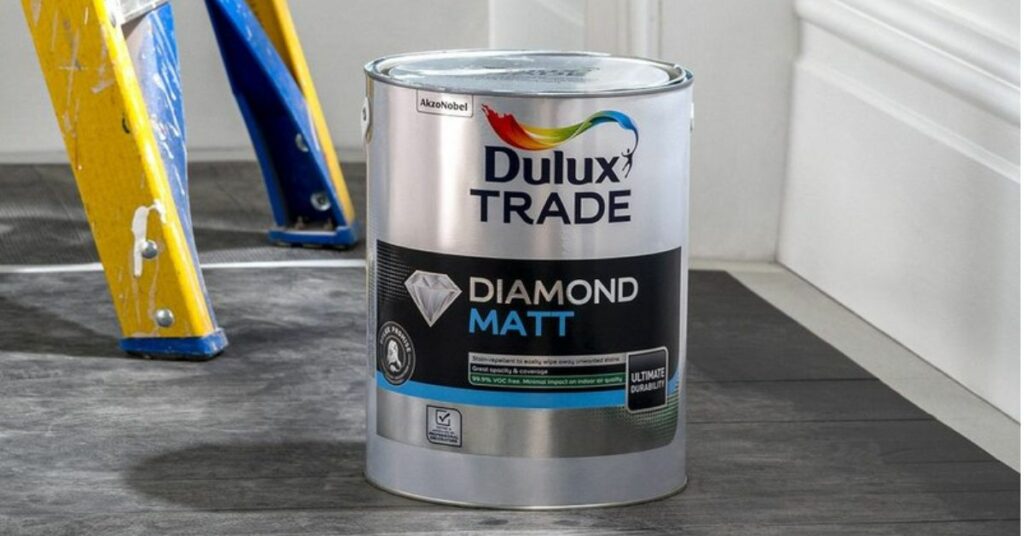 Dulux Diamond Matt Paint voucher sample