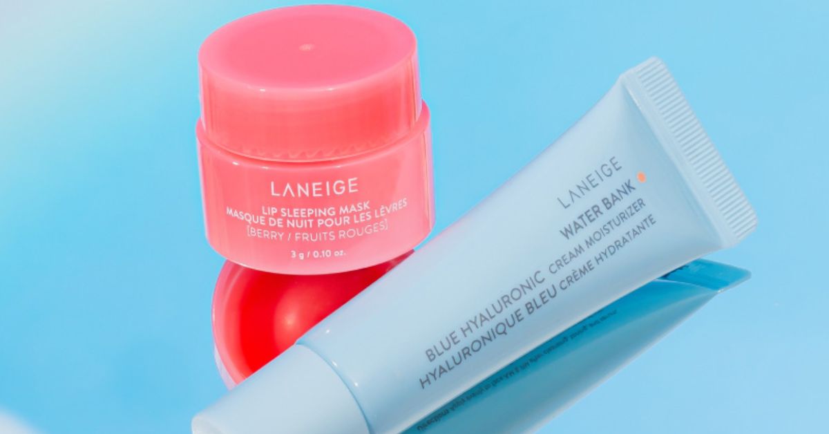 Laneige Cream Moisturizer & Lip Mask sample pack