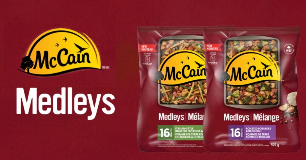 free McCain Pizza Pockets or Medleys