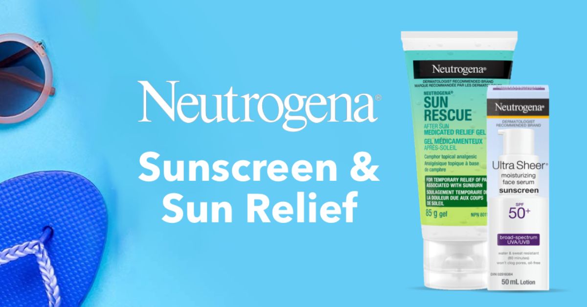 Free Neutrogena sun care products