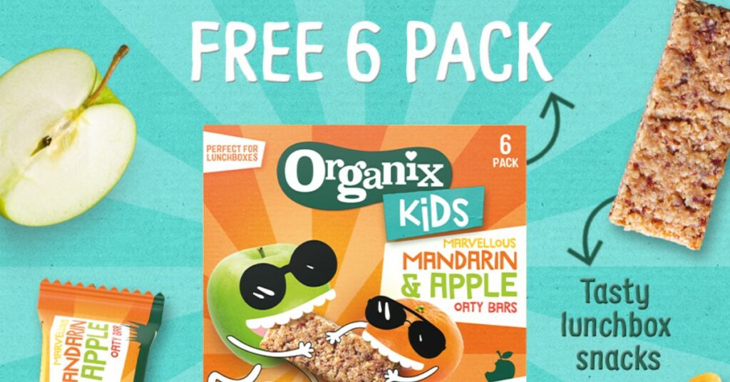 Free Organix Kids Oaty Bar