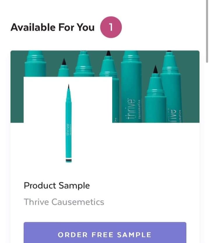 Thrive Causemetics Eyeliner sample Popsugar Dabble