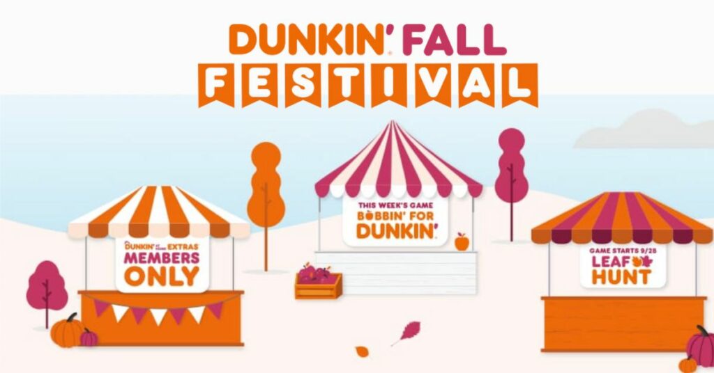 Dunkin' Fall Festival Sweepstakes