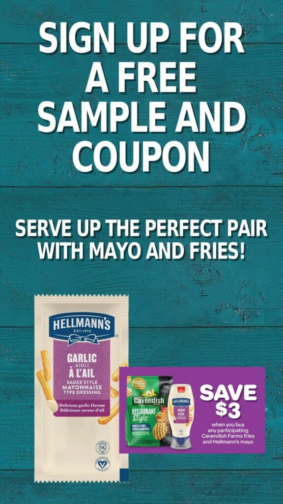 Hellmann's Garlic Aioli Mayonnaise sample