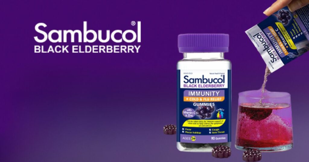 Free Sambucol Black Elderberry products