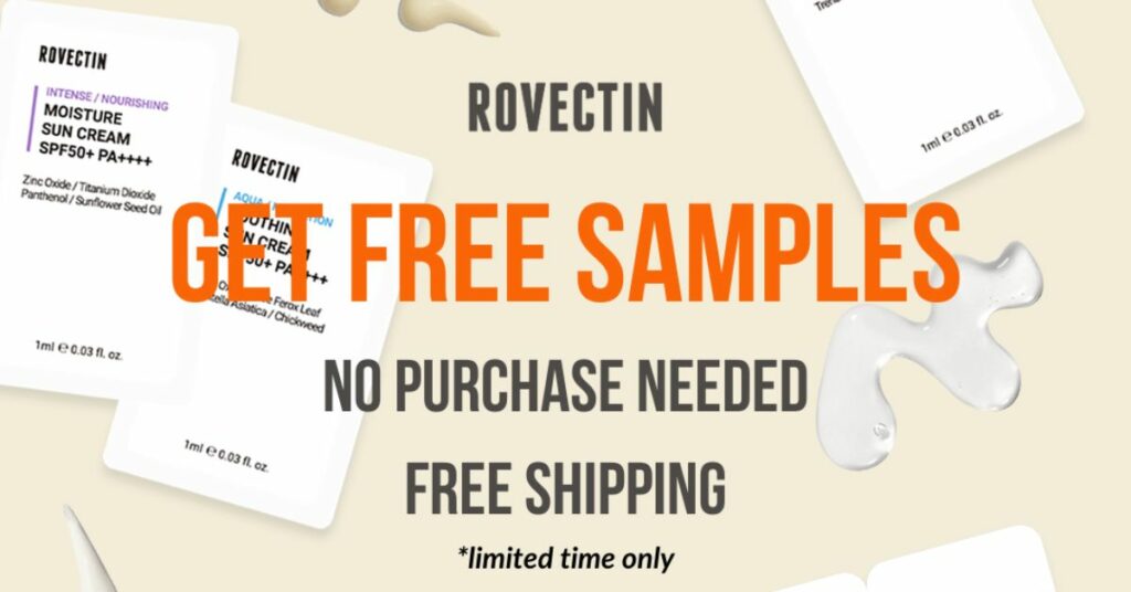 Rovectin Skin Essentials sample pack