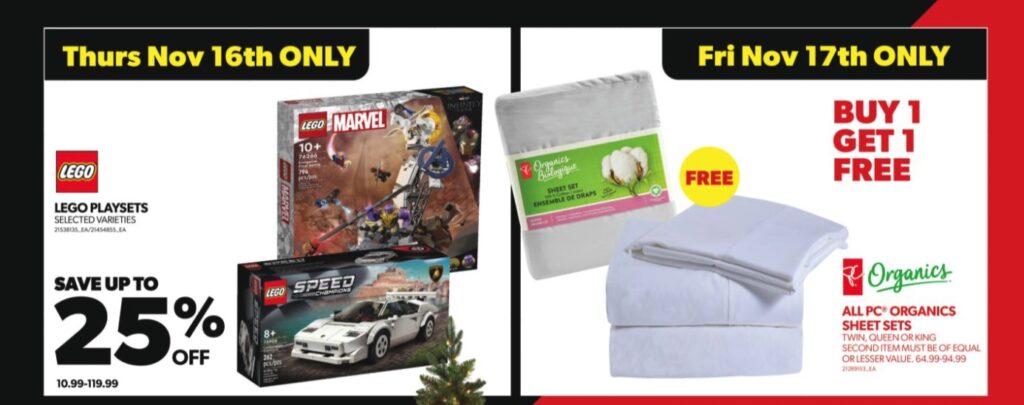 Real Canadian Superstore Pre-Black Friday Flyer Daily Deals 1