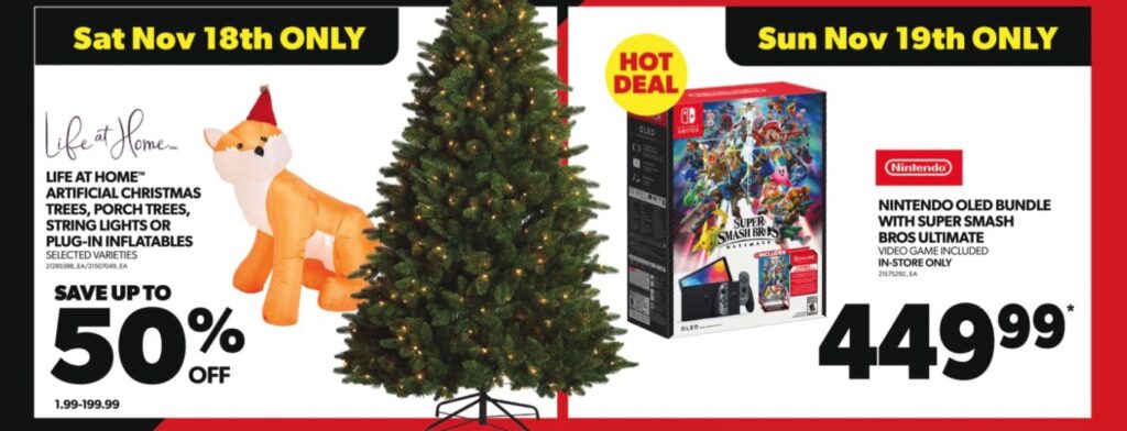 Real Canadian Superstore Pre-Black Friday Flyer Daily Deals 2