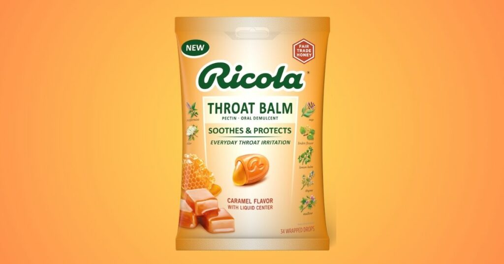 Ricola Throat Balm sample