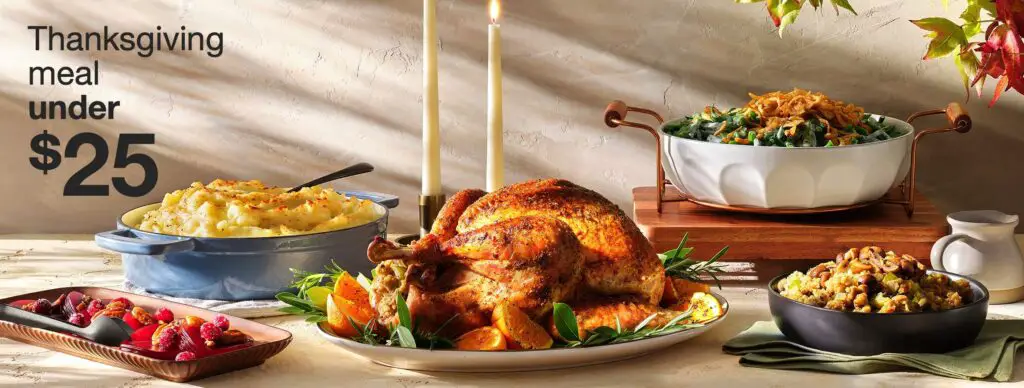 Target Thanksgiving Meal Deal - $25