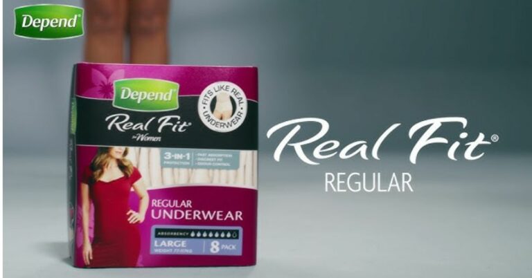 Depend Protective Underwear samples