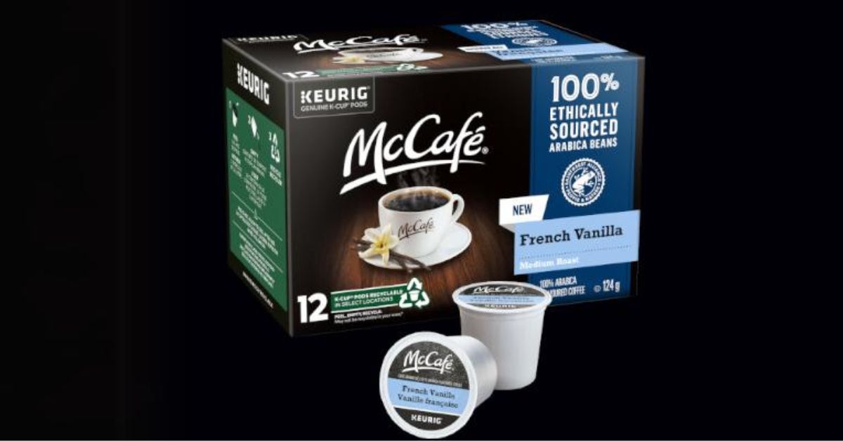 Free McCafé French Vanilla Coffee Butterly