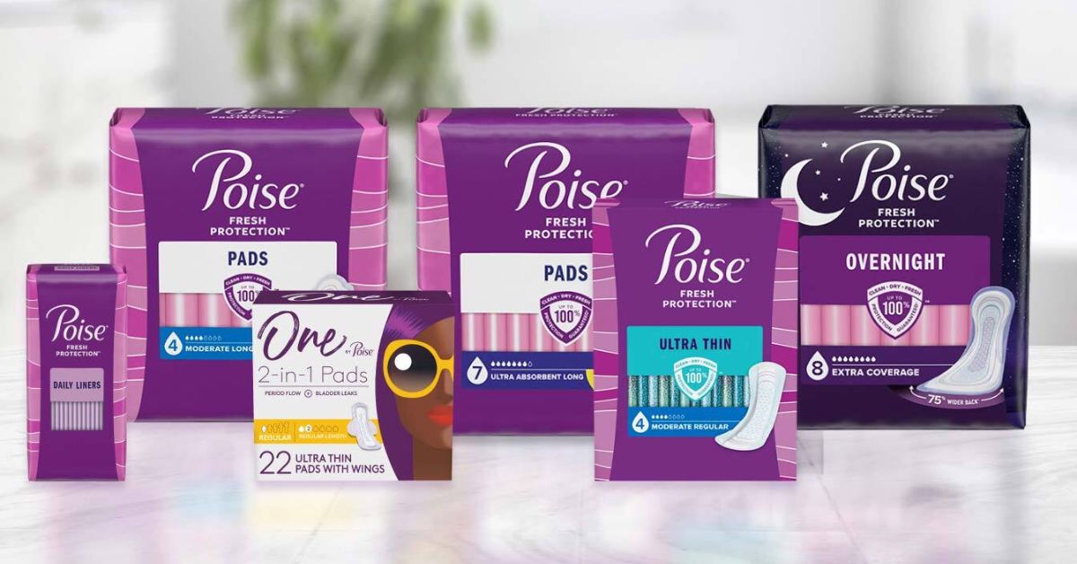 Free Poise Pads & Liners samples