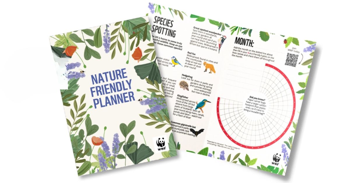 Free WWF Nature Friendly Planner
