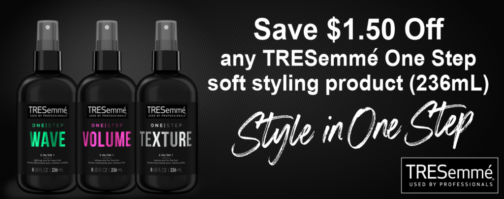 Unilever 12 Days of Savings Tresemme Coupon
