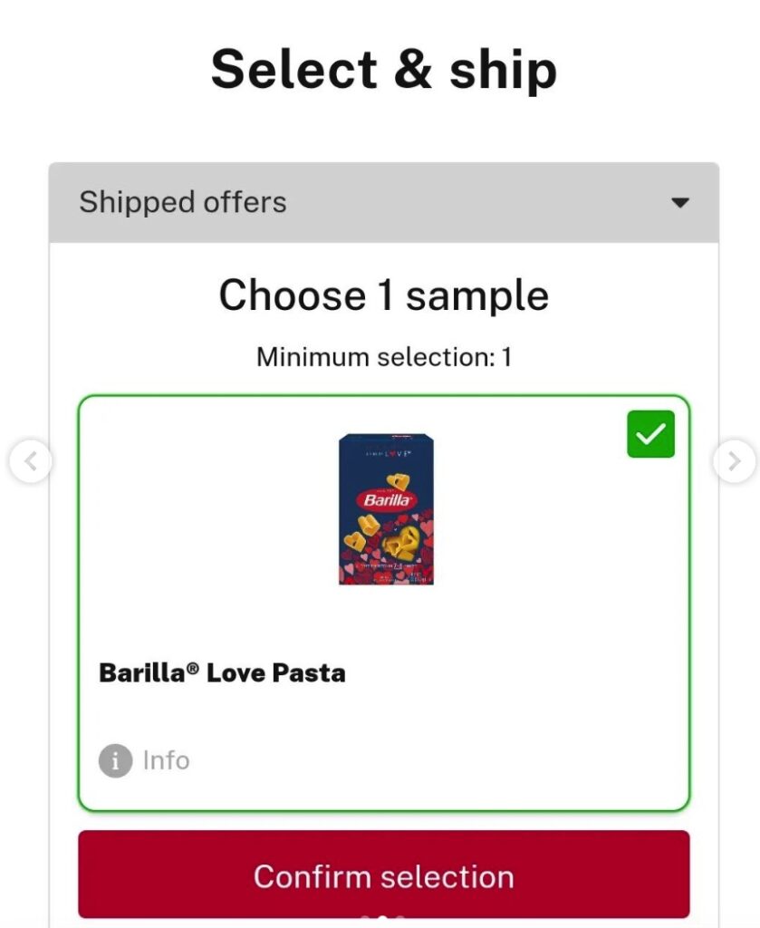 Barilla Love Pasta Sampler