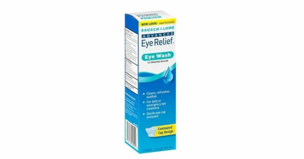 Free Bausch + Lomb Eye Relief Eye Wash