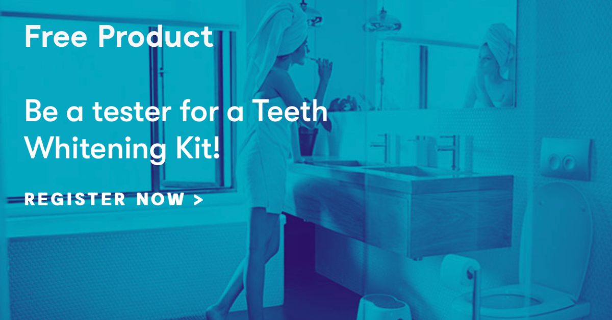 Free Teeth Whitening Kit - Home Tester Club