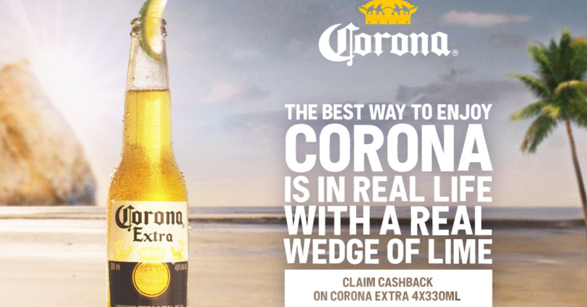 Free Corona Extra - Cashback Offer