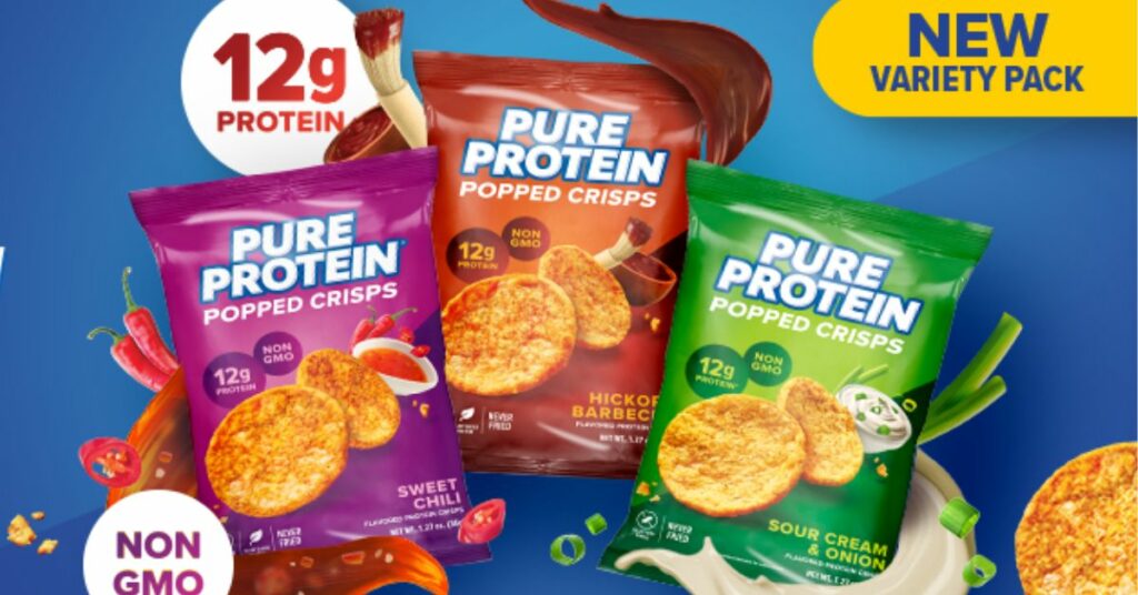 Free Pure Protein Popped Crisps