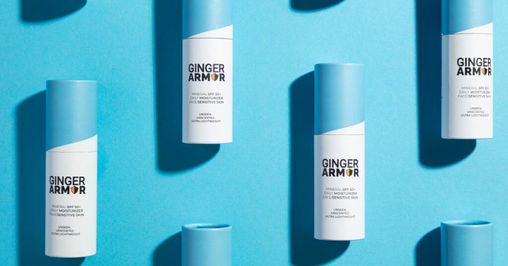 Ginger Armour Sunscreen Sample