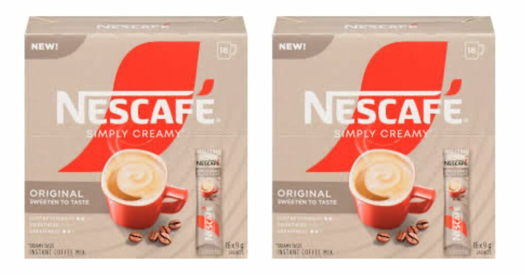 NESCAFÉ Simply Creamy Coffee Mix - Sample Source