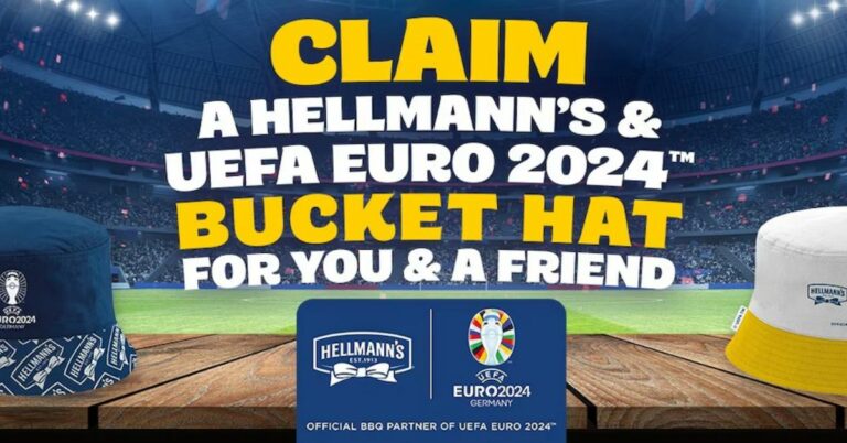 Free Hellmann's & UEFA EURO 2024 Bucket Hats