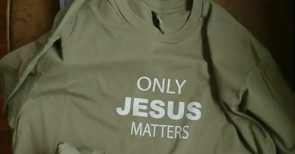 Free Only Jesus Matters T-Shirt