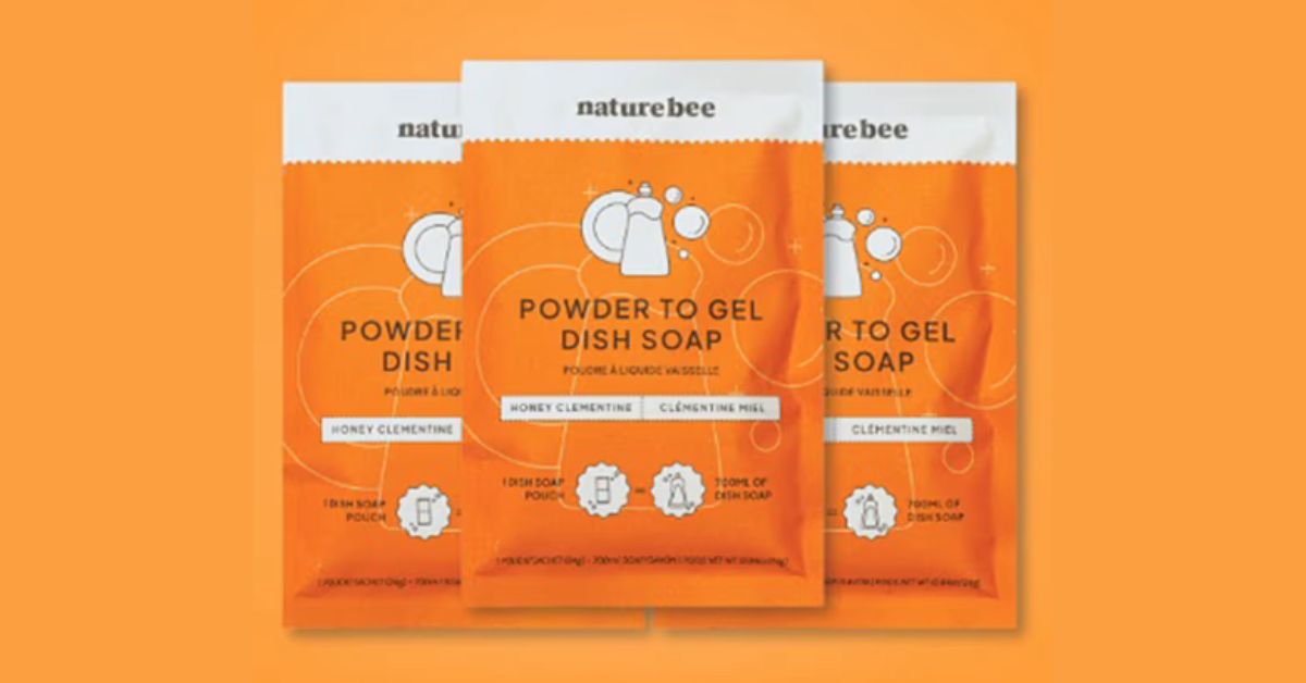 Nature Bee Powder-to-Gel Dish Soap Sample