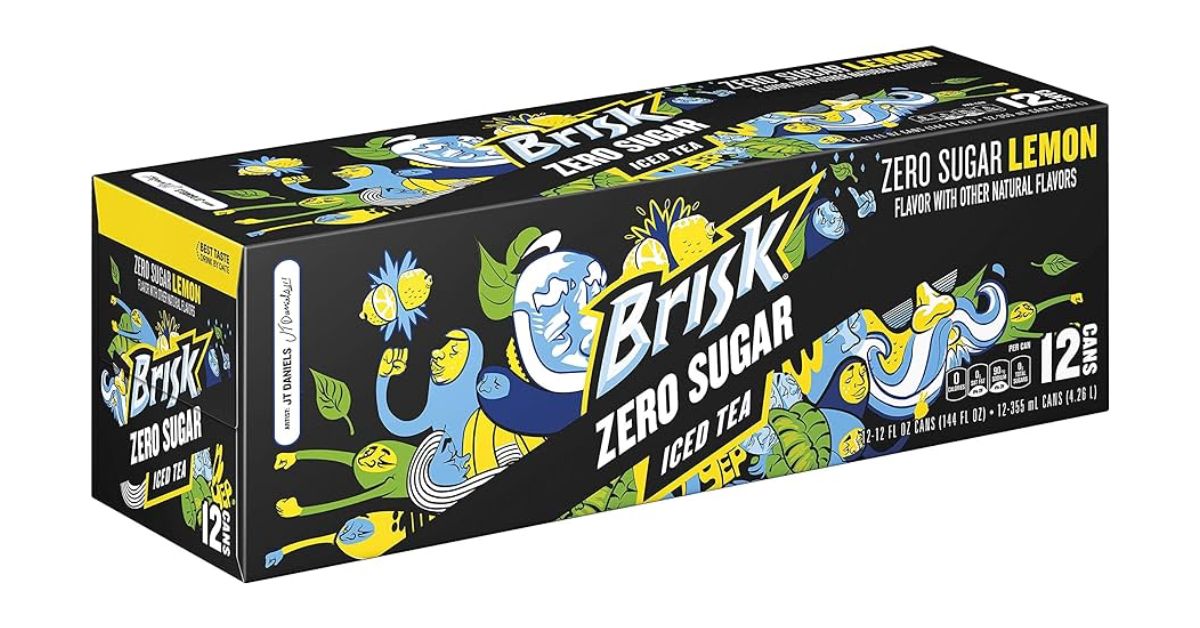 Brisk Zero Lemon Iced Tea Sample
