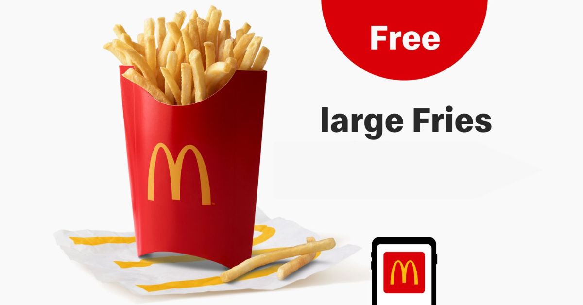 Free Fries at McDonald’s