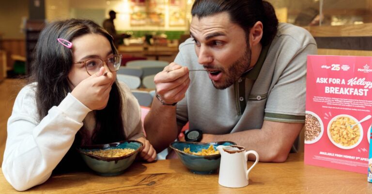 Free Bowl of Kellogg's Cereal at Morrisons Café