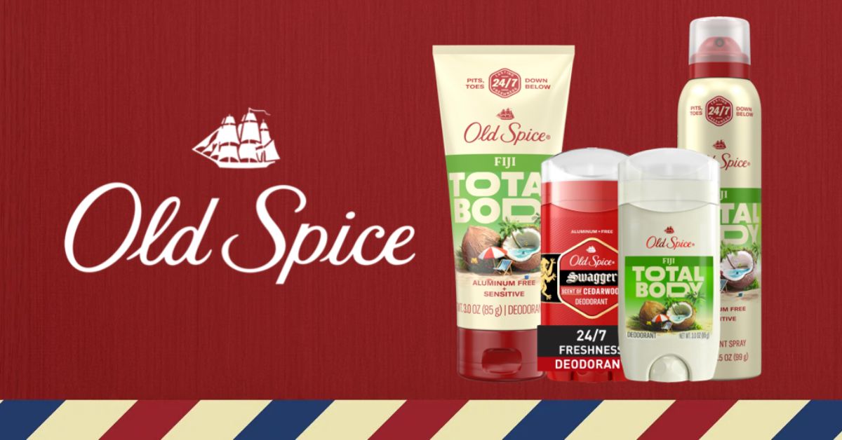 Free Old Spice Deodorants