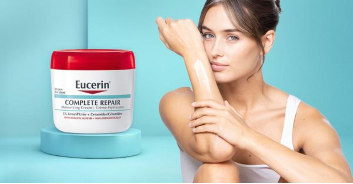 Eucerin Complete Repair Moisturizing Cream sample