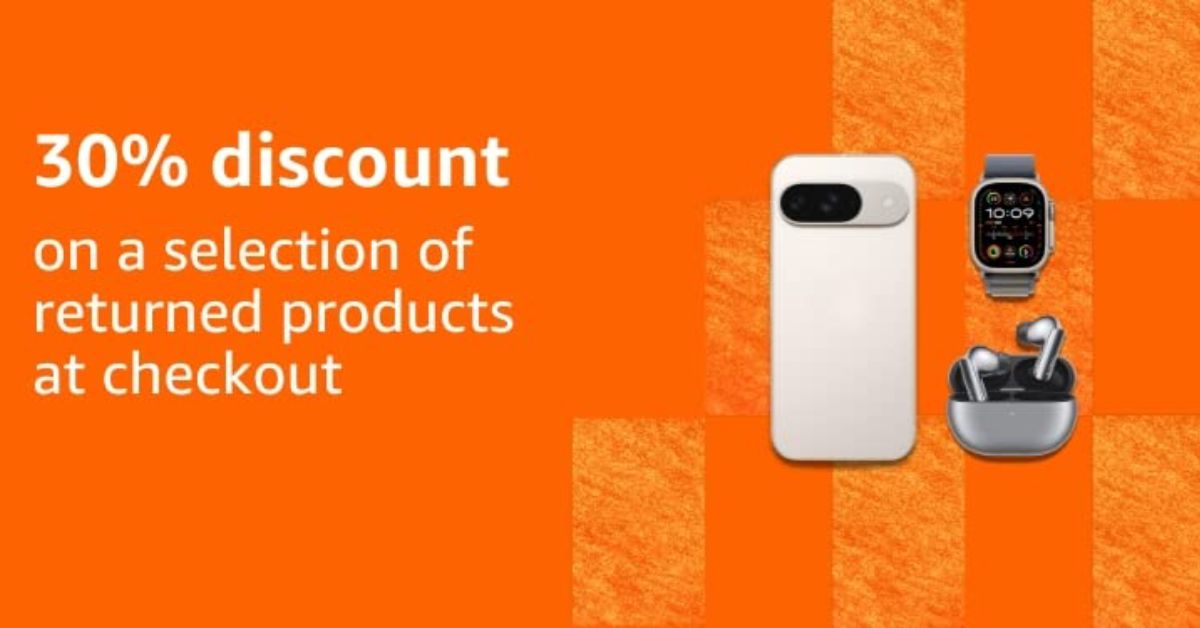 Extra 30% off Amazon UK Resale
