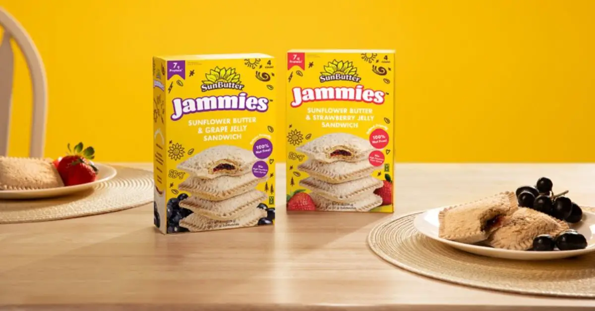 Free Jammies Sunflower Butter Sandwich