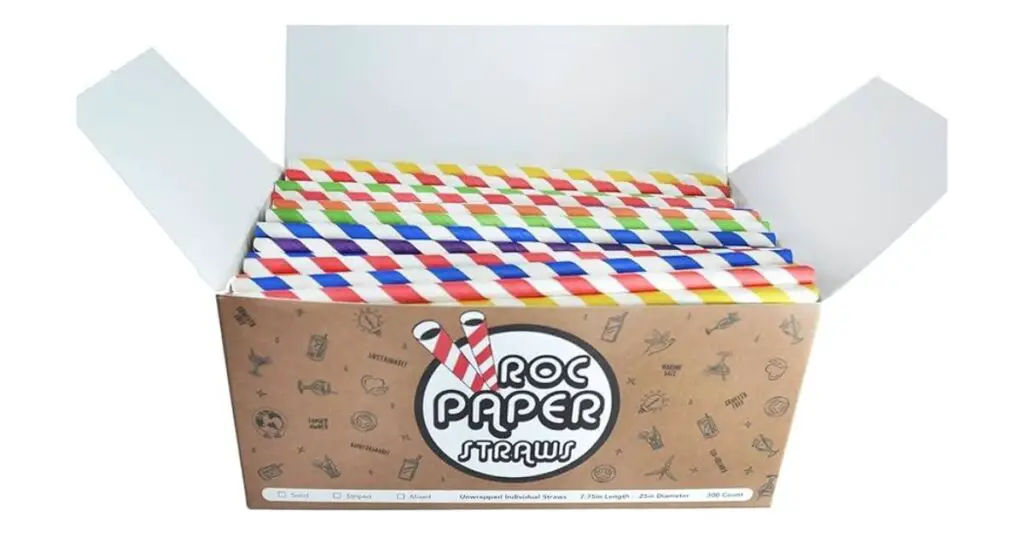 Free Paper Straw from Roc Paper Straws