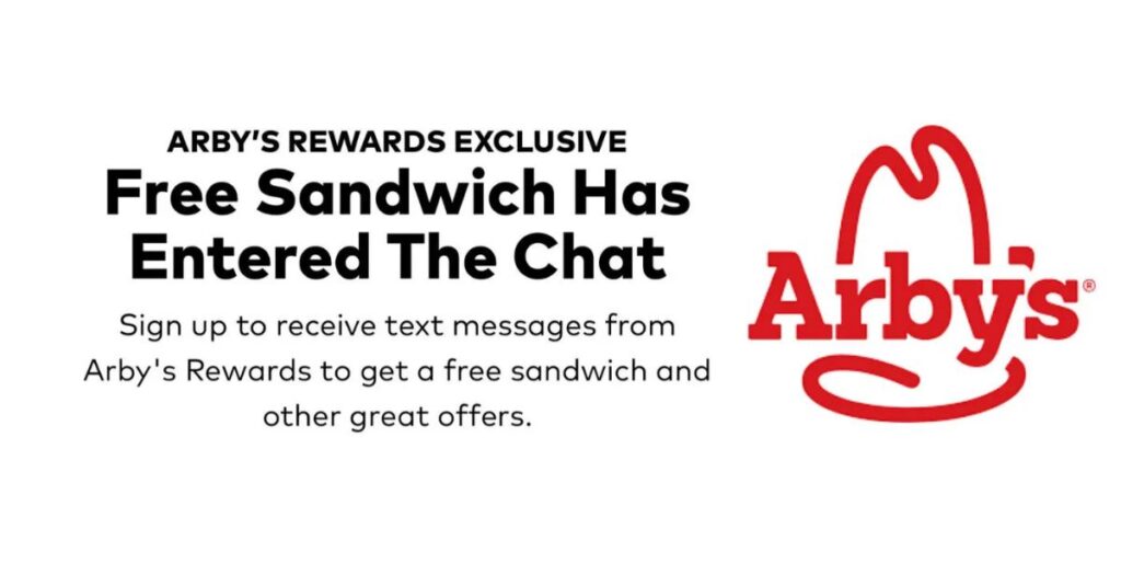 Free Sandwich at Arby’s