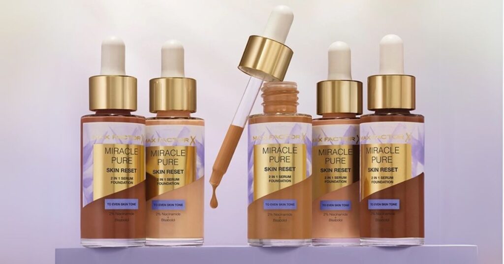 Max Factor Skin Reset Serum Foundation Sample