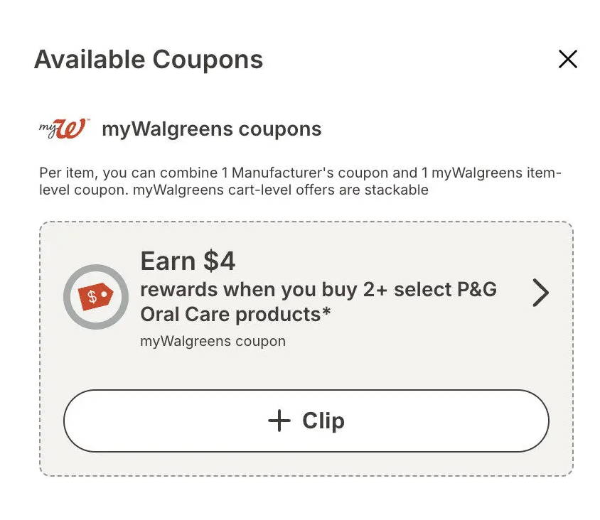 Free Crest toothpaste & Oral-B toothbrush at Walgreens 3