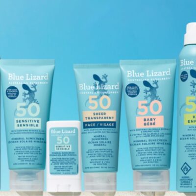 Free BLUE LIZARD Sunscreen for Kids