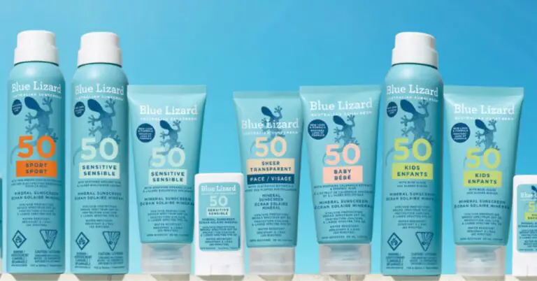 Free BLUE LIZARD Sunscreen for Kids