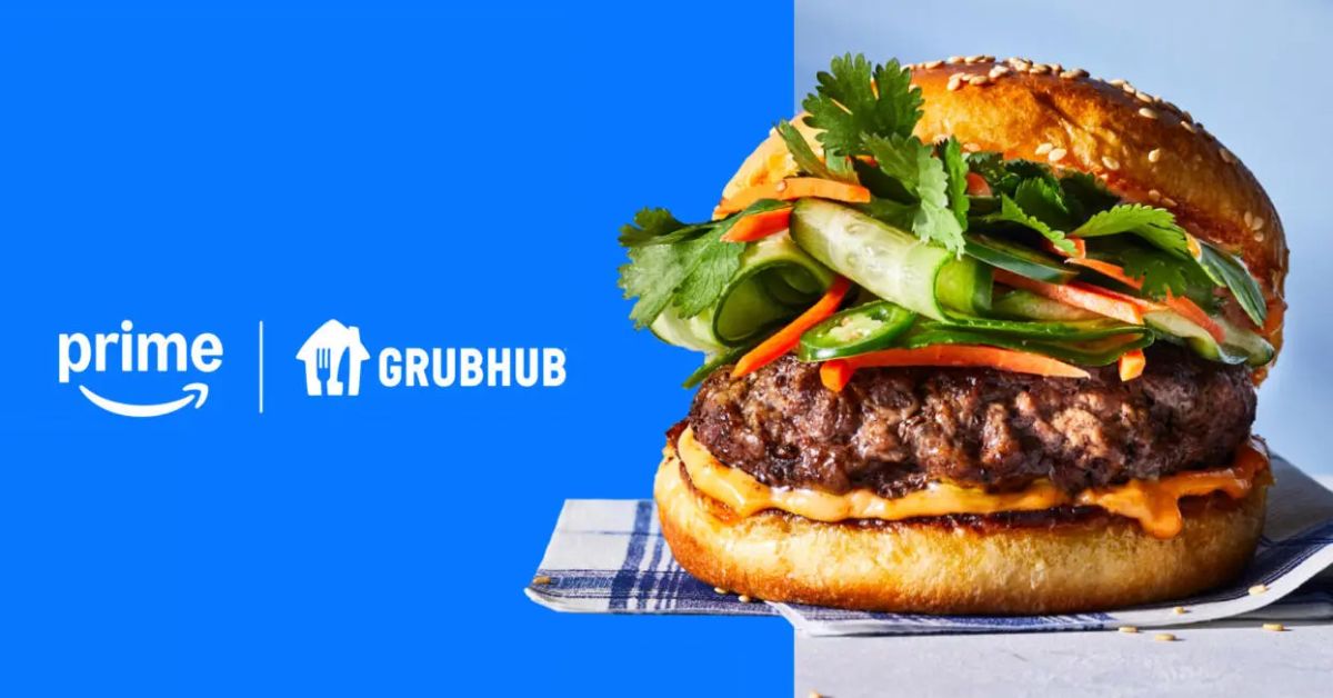 Free Grubhub+ Membership + $5 Off Code with Amazon Prime Membership