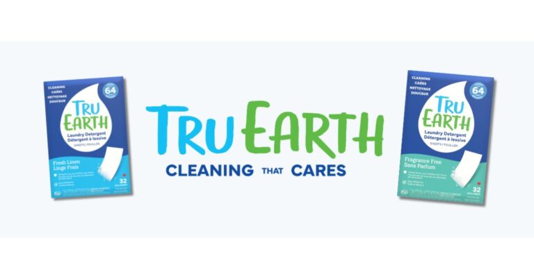 Free Tru Earth Laundry Detergent Sheets with Butterly